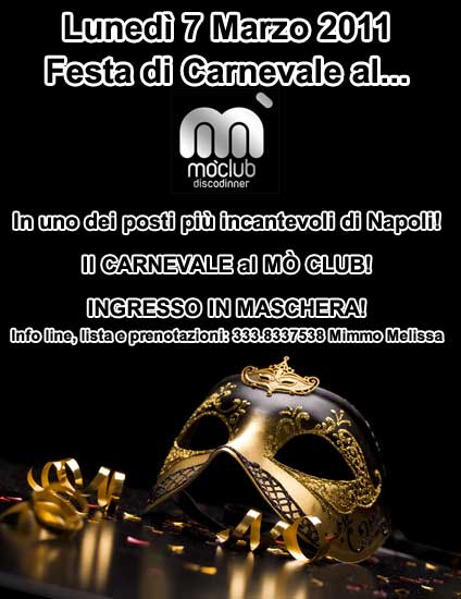carnevale 2011 al mò club