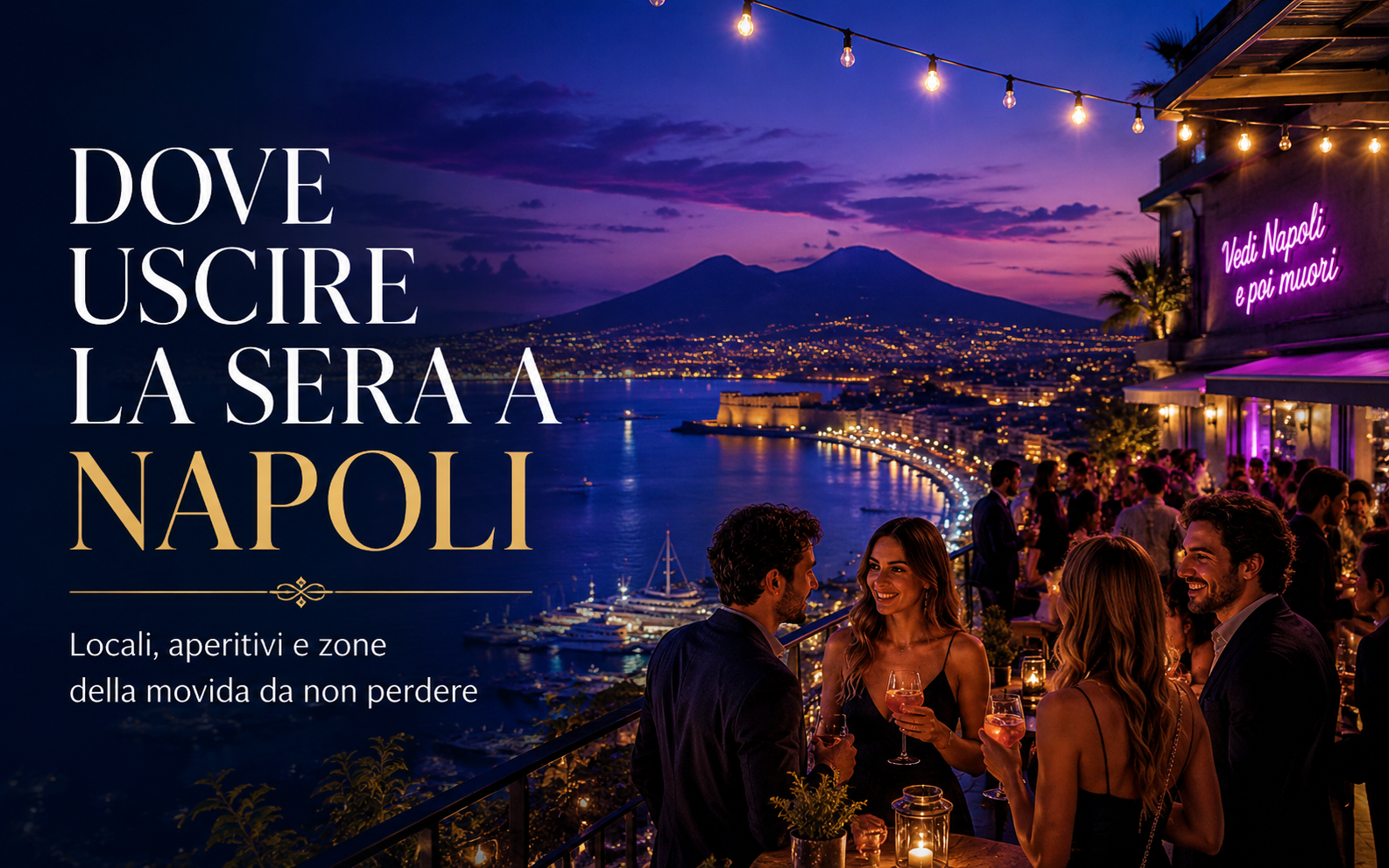Dove uscire la sera a Napoli: come scegliere zona e locale