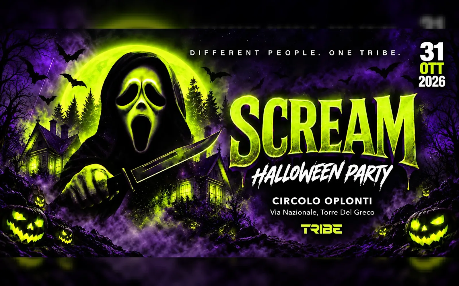 Scream Halloween Party a Torre del Greco: 31 ottobre