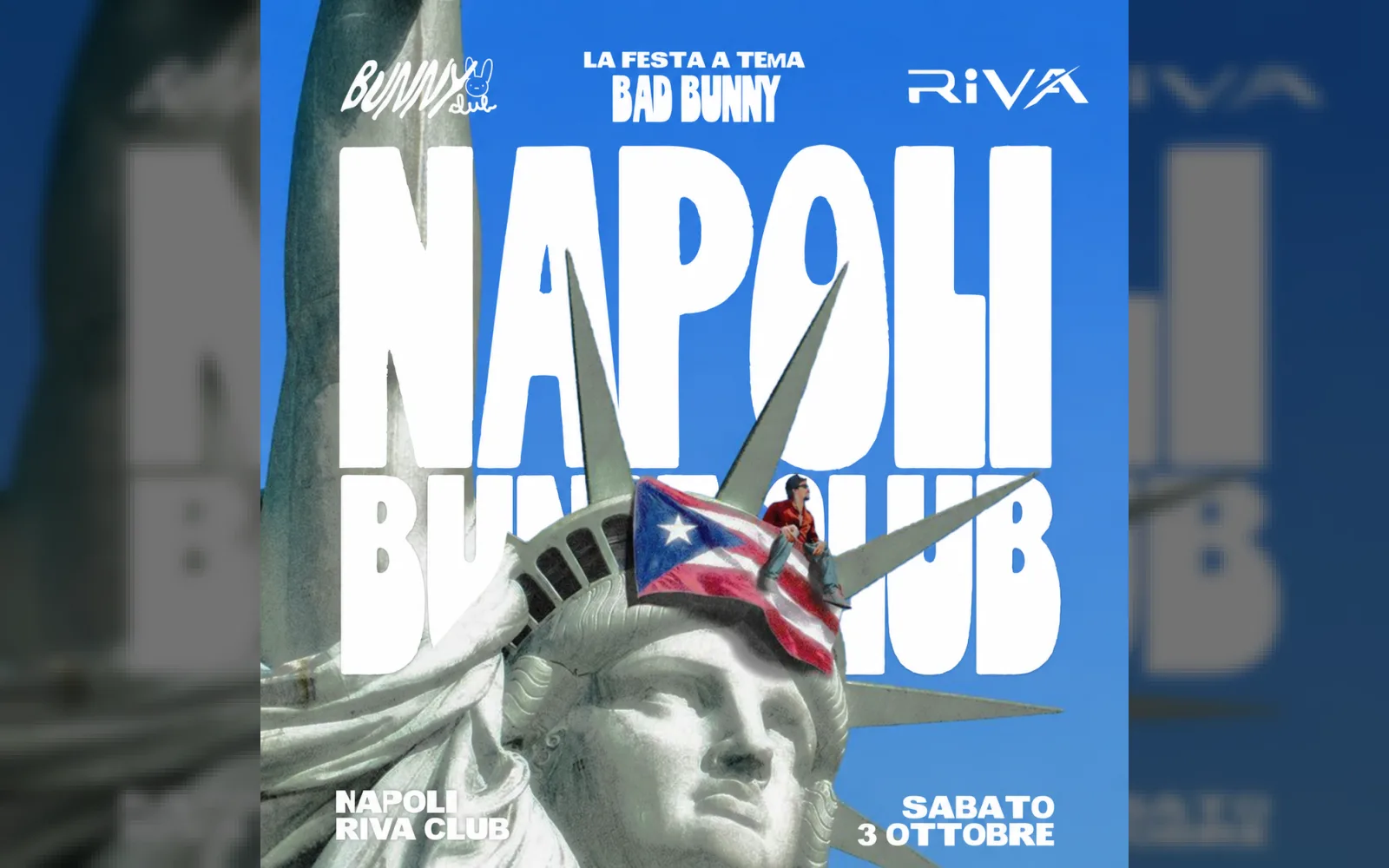 Bunny Club al RIVA Club: serata a tema Bad Bunny