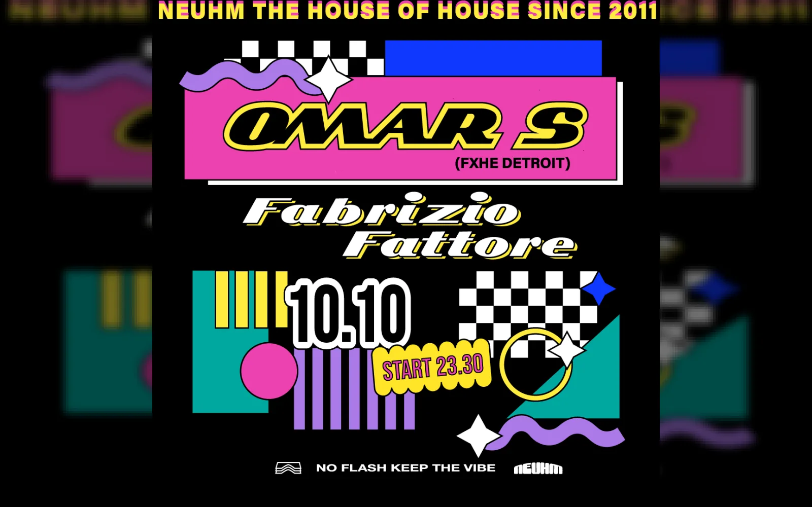 NEUHM: Omar S e Fabrizio Fattore al Basic Club