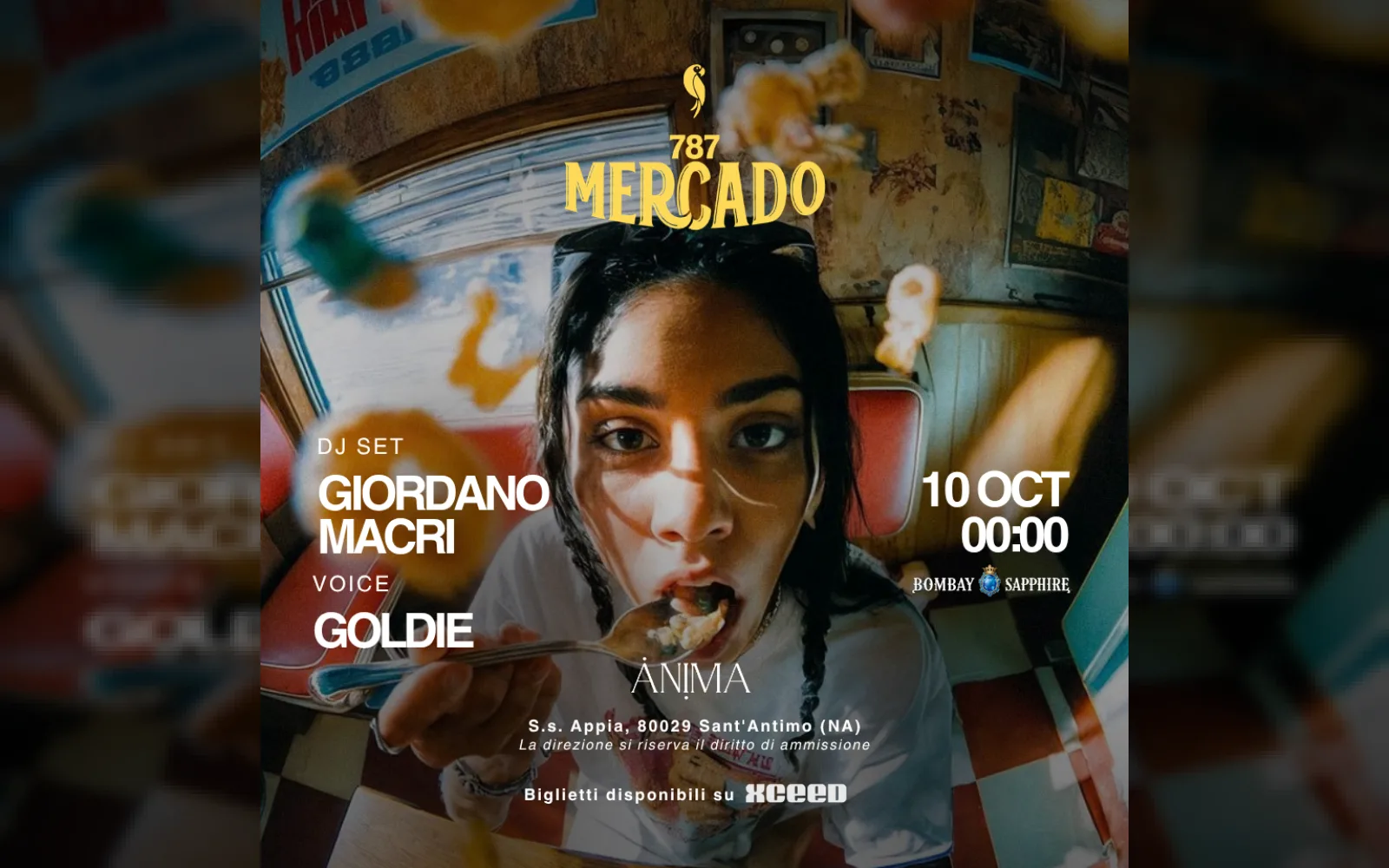 Mercado 787 all’Anima Club: sabato 10 ottobre