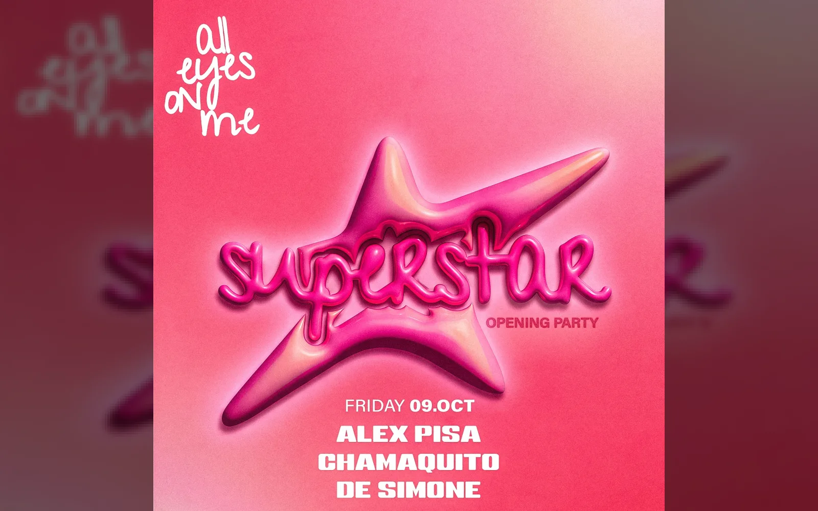 Superstar al Pineta Napoli: venerdì 9 ottobre